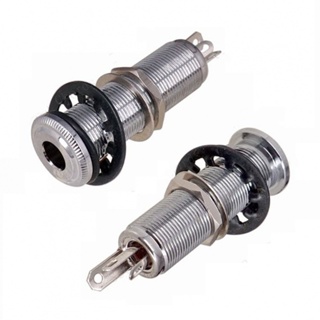 New Arrival~Jack Socket 1/4" Anti-noisy For Electric Guitar With Rubber Washer &amp; Nut