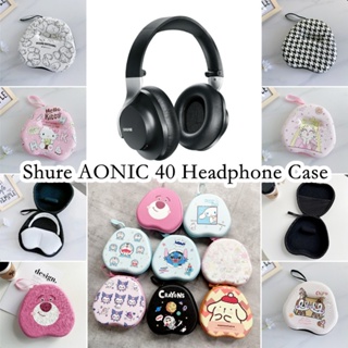 【Case Home】เคสหูฟัง ลายการ์ตูนสุนัขเอเลี่ยน สําหรับ Shure AONIC 40 Shure AONIC 40