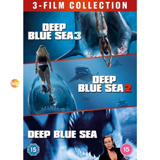 แผ่น DVD หนังใหม่ DEEP BLUE SEA ฝูงมฤตยูใต้สมุทร ภาค 1-3 DVD Master (เสียง ไทย/อังกฤษ ซับ ไทย/อังกฤษ ( ภาค 1-2 Soundtrac