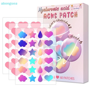 Abongsea แผ่นสติกเกอร์ไฮโดรคอลลอยด์ รักษาสิว 60 ชิ้น