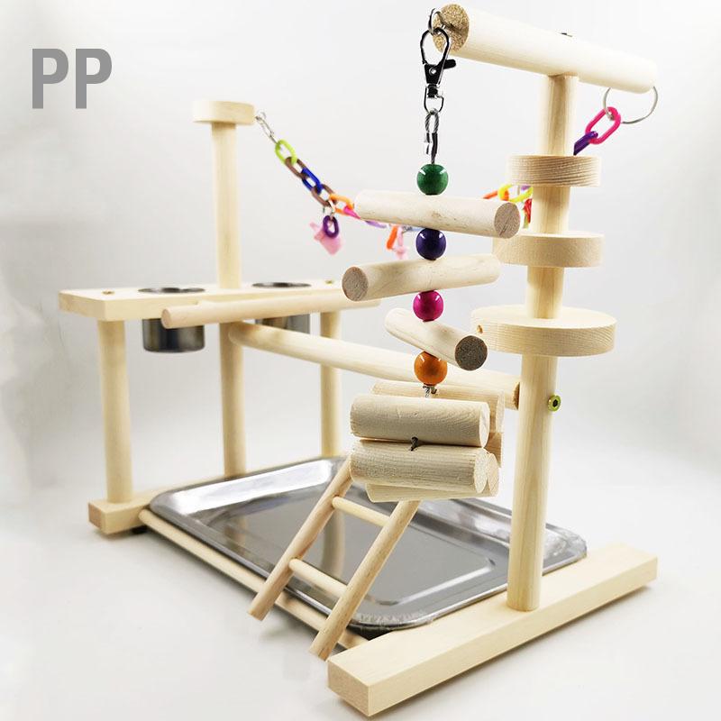 pp-bird-playstand-interactive-swing-ladder-wood-parrot-playground-with-feeder-cup-for-cockatiel-budgie