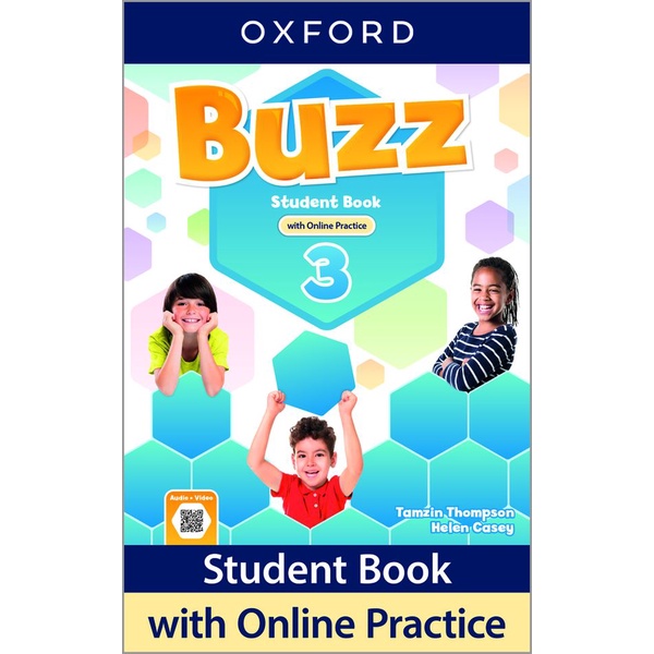 bundanjai-หนังสือเรียนภาษาอังกฤษ-oxford-buzz-3-student-book-with-online-practice-p