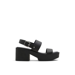 ALDO LAURINE HEELED SANDALS - BLACK