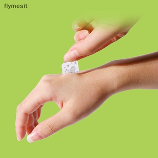 Flymesit แผ่นพลาสเตอร์ปฐมพยาบาล กันน้ํา ระบายอากาศ ลายการ์ตูนสัตว์ สําหรับเด็ก 120 ชิ้น ต่อกล่อง