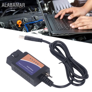 ALABAMAR เครื่องมือวินิจฉัยรถยนต์สำหรับ ELM327 PIC18F25K80 FTDI พร้อม CD รองรับการเปลี่ยนโปรโตคอล OBD2 สำหรับโฟกัส