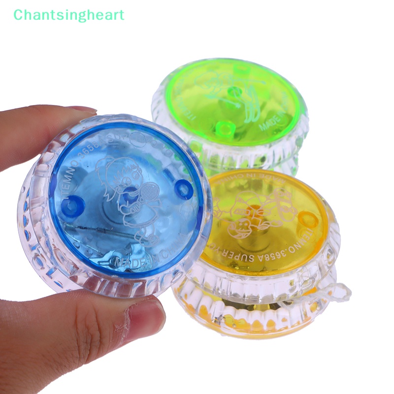 lt-chantsingheart-gt-โยโย่พลาสติก-มีไฟกระพริบ-led-ขนาดเล็ก-ของเล่นสําหรับเด็ก