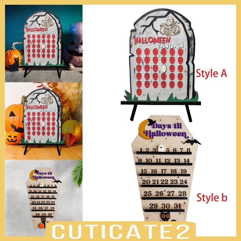 cuticate2-ป้ายปฏิทินฮาโลวีน-สําหรับตกแต่งบ้าน-วันหยุด