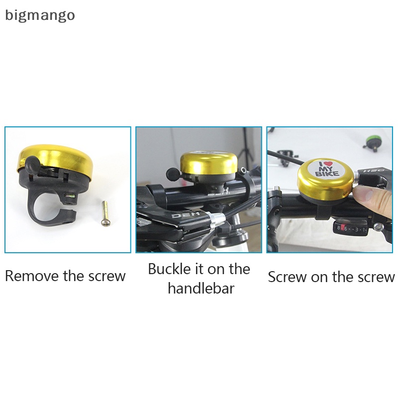 bigmango-กระดิ่งเตือนติดแฮนด์จักรยาน-6-สี