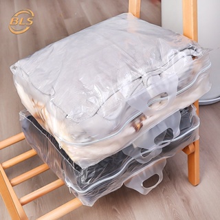 ผ้าห่ม PVC กันน้ํา กันชื้น พร้อมซิป และกระเป๋าเก็บเสื้อผ้า ป้องกันฝุ่น คุณภาพดี สําหรับห้องนอน