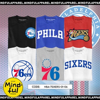 NBA - 7SIXERS GRAPHIC TEES | MINDFUL APPAREL T-SHIRT_01