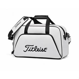 Titleist ใหม่ กระเป๋าสะพายไหล่ ใส่เสื้อผ้า รองเท้ากอล์ฟ สําหรับผู้ชาย และผู้หญิง เหมาะกับการเดินทาง