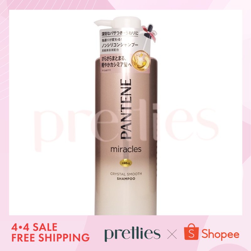 Pantene Miracles Silky & Glowing Shampoo – Mit Biotin & Seidenprotein Für Weiches, Glänzendes Haar