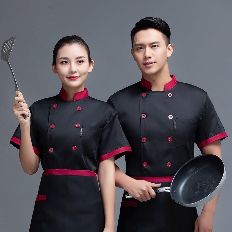 spot-customized-chefs-service-chefs-work-clothes-for-men-and-women-short-sleeved-summer-breathable-restaurant-after-dining-kitchen-canteen-west-point-baking-clothes-thin-chefs-blouse