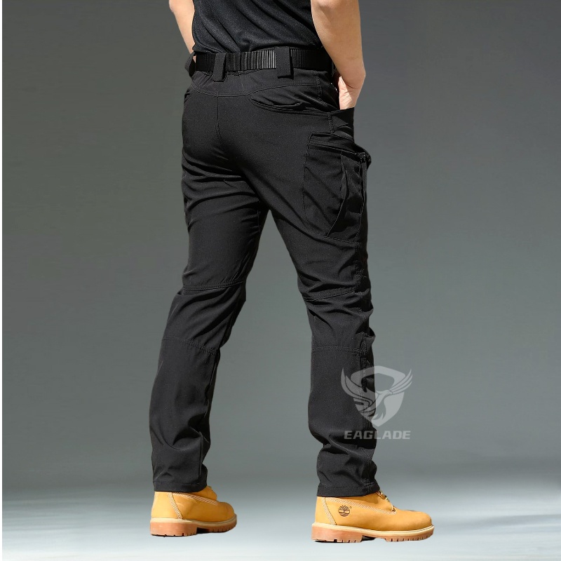 eaglade-กางเกงคาร์โก้ยุทธวิธี-ผู้ชาย-ix9stretch-สีเทา-ยืดหยุ่น-กันน้ํา