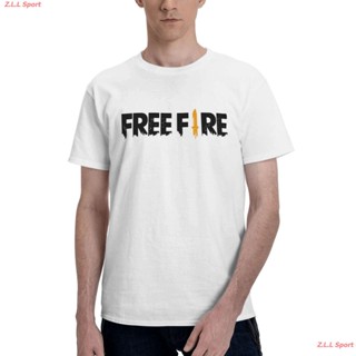 【ใหม่】Z.L.L Sport เสื้อยืดผู้ Free Fire เสื้อยืด การีนาฟรีไฟร์ เสื้อยืด Free Fire Logo T Shirt Men เสื้อ เสื้อยืดผ้าดี เ