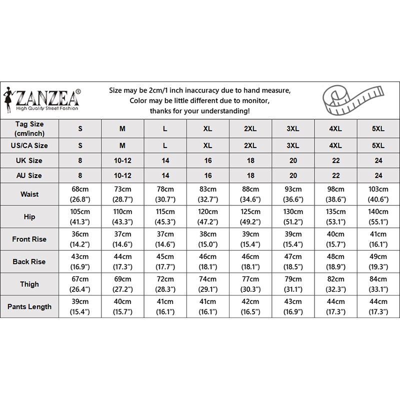 celmia-zanzea-กางเกงขาสั้น-ลําลอง-เอวสูง-ทรงหลวม-สําหรับผู้หญิง