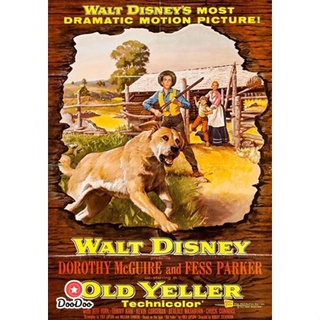 DVD Old Yeller (1957) เพือนแท้คู่ชีวิต สุนัขล่าคู่ชีวิต (เสียง ไทย /อังกฤษ | ซับ อังกฤษ) หนัง ดีวีดี