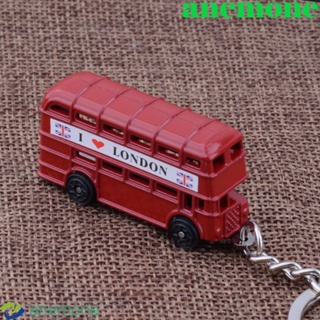 พวงกุญแจรถบัสสีแดง I Love London