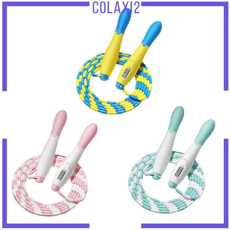 colaxi2-เชือกกระโดด-ประดับลูกปัด-แบบนิ่ม-แบบพกพา-สําหรับเด็ก