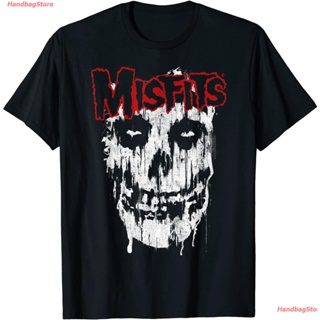 【hot sale】มอเตอร์เฮด วงดนตรี หิน ดนตรี เด็กผู้ชาย เสื้อยืด วัตถุระเบิดขนาดใหญ่ Misfits Splatter T-Shirt เสื้อคู่ ยุโรปแล