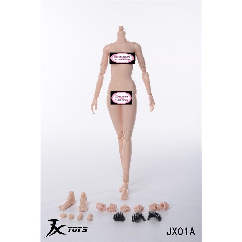 ตุ๊กตาjxtoys-พร้อมส่ง-โมเดลตุ๊กตาผู้หญิง-ข้อต่อ-1-6-jx01-ขยับได้-พร้อมถุงมือ