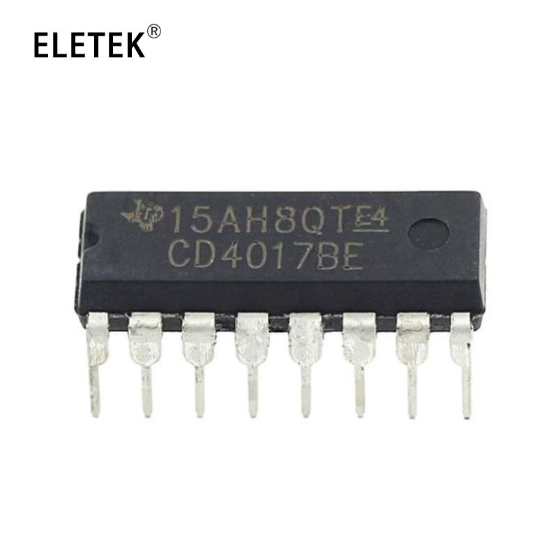 ชิปวงจรรวม CD4017BE CD4017 DIP16 4017 10 ชิ้น | Shopee Thailand