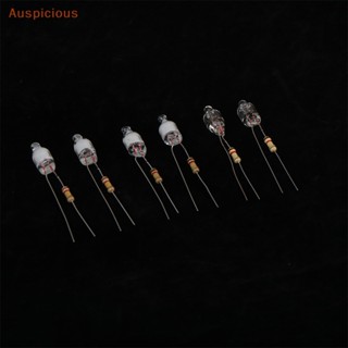 [มงคล] หลอดไฟนีออน 6 มม. สีเขียว สีแดง สีฟ้า 10 ชิ้น