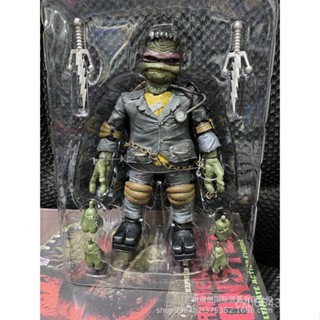 ଓ พร้อมส่ง NECA54188 โมเดลตุ๊กตานินจาเต่า Frankenstein Raphael ขยับได้ 23 ซม. 1 ชิ้น