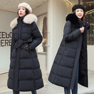 เสื้อแจ็กเก็ต ความยาวปานกลาง บุขนเฟอร์ แบบหนา ขนาดใหญ่ สไตล์เกาหลี แฟชั่นฤดูหนาว สําหรับผู้หญิง 2023