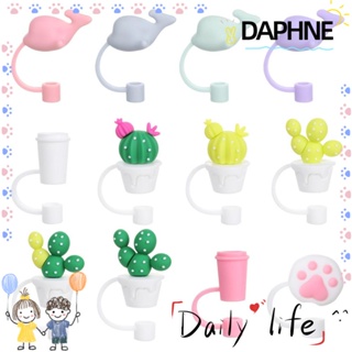 Daphne จุกซิลิโคนปิดขวดน้ําป้องกันฝุ่น 1 ชิ้น