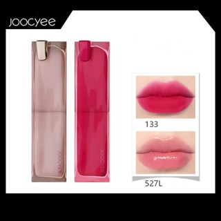 Joocyee ลิปสติก เนื้อแมตต์ ไม่ติดกระจก สีชมพู สีขาว