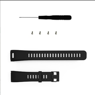 Silicone Smart Bracelet Replacement Strap Watchband for GARMIN VIVOSMART HR