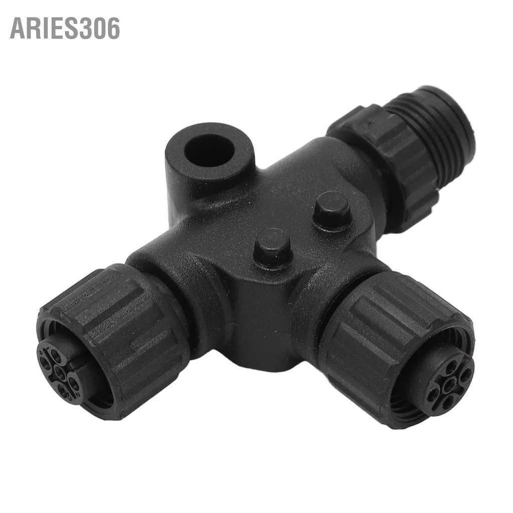 aries306-สำหรับ-nmea-2000-t-connector-3-พอร์ต-5pin-m12-เธรด-ip67-กันน้ำสำหรับเครือข่าย-garmin