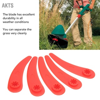  AKTS เครื่องตัดหญ้า 25PCS ใบมีดตัดหญ้า ABS ยืดหยุ่นได้อย่างรวดเร็วตัดใบมีดเครื่องตัดหญ้าในครัวเรือนสำหรับ
