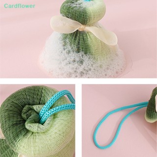 &lt;Cardflower&gt; ฟองน้ําขัดผิว โฟมนิ่ม สําหรับอาบน้ํา ทําความสะอาดผิวกาย ห้องน้ํา ลดราคา