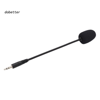 &lt;Dobetter&gt; ชุดหูฟังไมโครโฟนภายนอก ปลั๊ก 35 มม. สําหรับโทรศัพท์มือถือ พีซี แล็ปท็อป