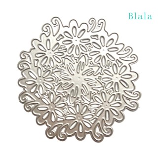 Blala แผ่นแม่แบบโลหะ ตัดลายนูน DIY สําหรับตกแต่งสมุด การ์ด งานหัตถกรรม