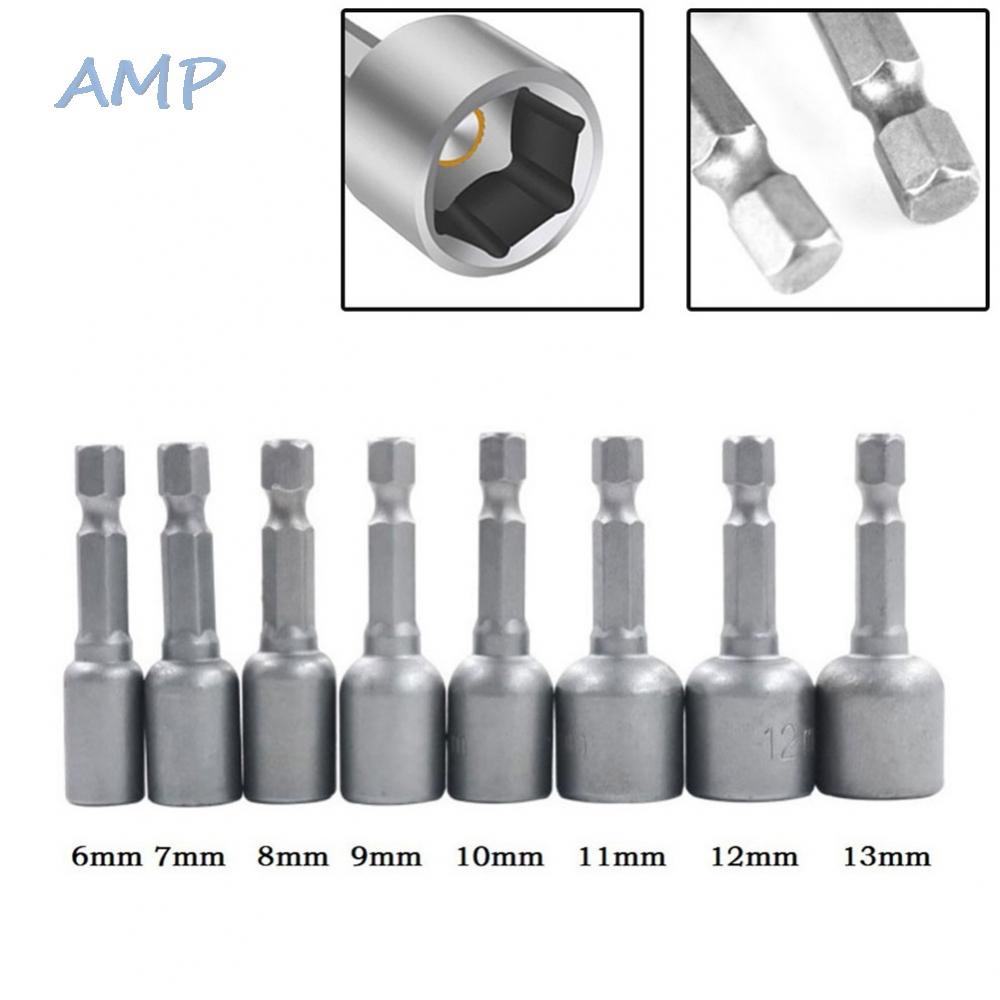 new-8-nut-driver-socket-grey-1pc-48mm-chrome-vanadium-steel-electric-drill-bit