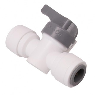 Stop Tap Water Filter Systems White 3/8 Inch Quick 3/8