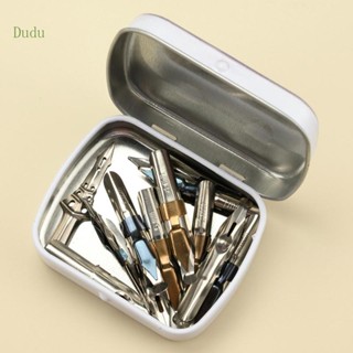 Dudu บานพับเหล็กเปล่า ทรงสี่เหลี่ยมผืนผ้า ขนาดเล็ก สําหรับเก็บเครื่องประดับ ลูกปัด ยา
