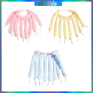 ที่ม้วนผม แบบไม่มีความร้อน สีเข้ม ดีไซน์รูปปลาหมึก สําหรับการนอนหลับ