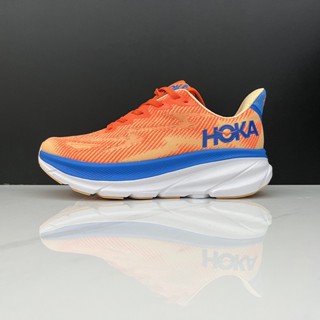 Hoka ONE ONE Clifton 9 รองเท้าผ้าใบลําลอง ระบายอากาศ เหมาะกับการวิ่ง เล่นกีฬา แฟชั่นสําหรับผู้ชาย ผู้หญิง hqaexl22 1U934