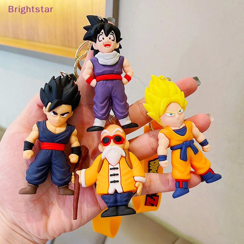 brightstar-พวงกุญแจ-pvc-รูปการ์ตูนดราก้อนบอล-son-goku-vegeta-piccolo-เครื่องประดับแฟชั่น