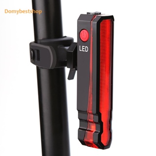 [Domybestshop.th] ไฟท้ายจักรยาน LED แบบเลเซอร์ ชาร์จ USB เพื่อความปลอดภัย