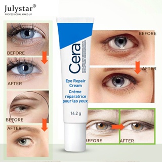 JULYSTAR Cerave Eye Repair Cream 14.2g ครีมบำรุงรอบดวงตาให้ความชุ่มชื้นและซ่อมแซมปรับปรุงและลดความหมองคล้ำอาการบวมและซ่อมแซมครีมบำรุงรอบดวงตา