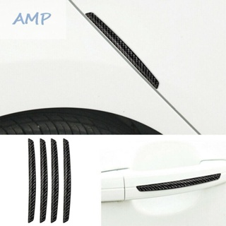 ⚡NEW 8⚡Car Edge Rear View Guard Bumper Anti-Scratch Moulding Strip Trim & 4sets