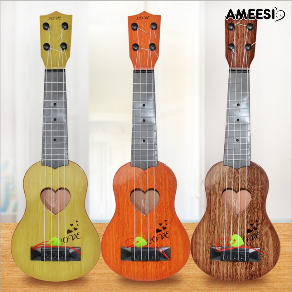 ameesi-เครื่องดนตรีอูคูเลเล่-กีตาร์-ขนาดเล็ก-ของเล่นเสริมการศึกษา-สําหรับเด็ก