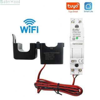 【Big Discounts】Tuya Smart WiFi Electricity KWH Meter Din Rail Single Phase AC Meter App#BBHOOD