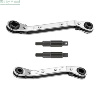 【Big Discounts】3/8” To 1/4”, 5/1 X 1/4 Refrigeration Hvac Service Wrench Set & Hex Bit Set#BBHOOD