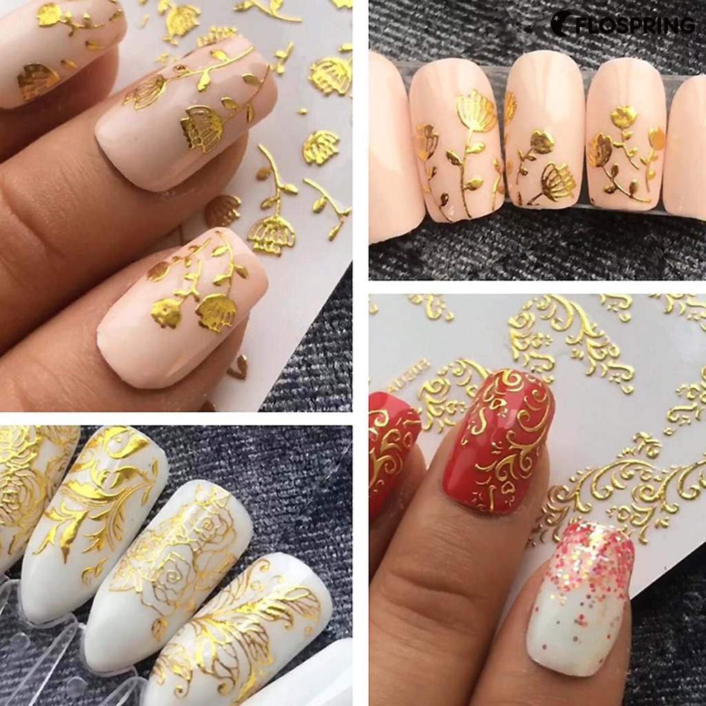 flospring-20-ชิ้น-เซต-แต่งเล็บ-รูปลอก-สากล-น้ําหนักเบา-กระดาษ-โลหะ-รูปแบบร้อน-รูปลอกเล็บ-สําหรับผู้หญิง